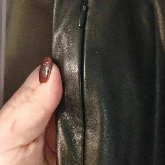 Theory Black casual Ankle Cut faux leather Size 8 - Picture 9 of 16